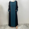 two tone closed abaya