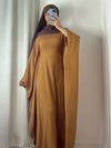 Soft Crepe Butterfly Batwing Abaya