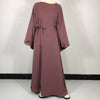 Plain Nida Abaya With Free Belt