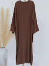 Arab Long abaya flared cuff