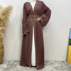 Lace-up dubai abaya