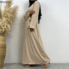 flared sleeve umbrella cut closed abaya