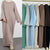 Casual Daily Wear Plain Loose Abaya