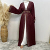 Lace-up dubai abaya