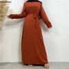 flared sleeve umbrella cut closed abaya