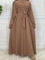 closed modest abaya