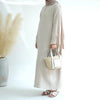 Arab Long abaya flared cuff