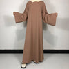 Plain Nida Abaya With Free Belt