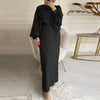 puff sleeve moroccan  abaya