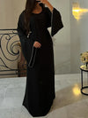 Diamond Flare Sleeve Long Abaya