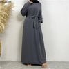 flared sleeve umbrella cut closed abaya