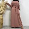 flared sleeve umbrella cut closed abaya