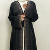 Lace-up dubai abaya