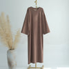 Casual Daily Wear Plain Loose Abaya