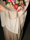 Elegant Abaya Cuff Beading Kaftan